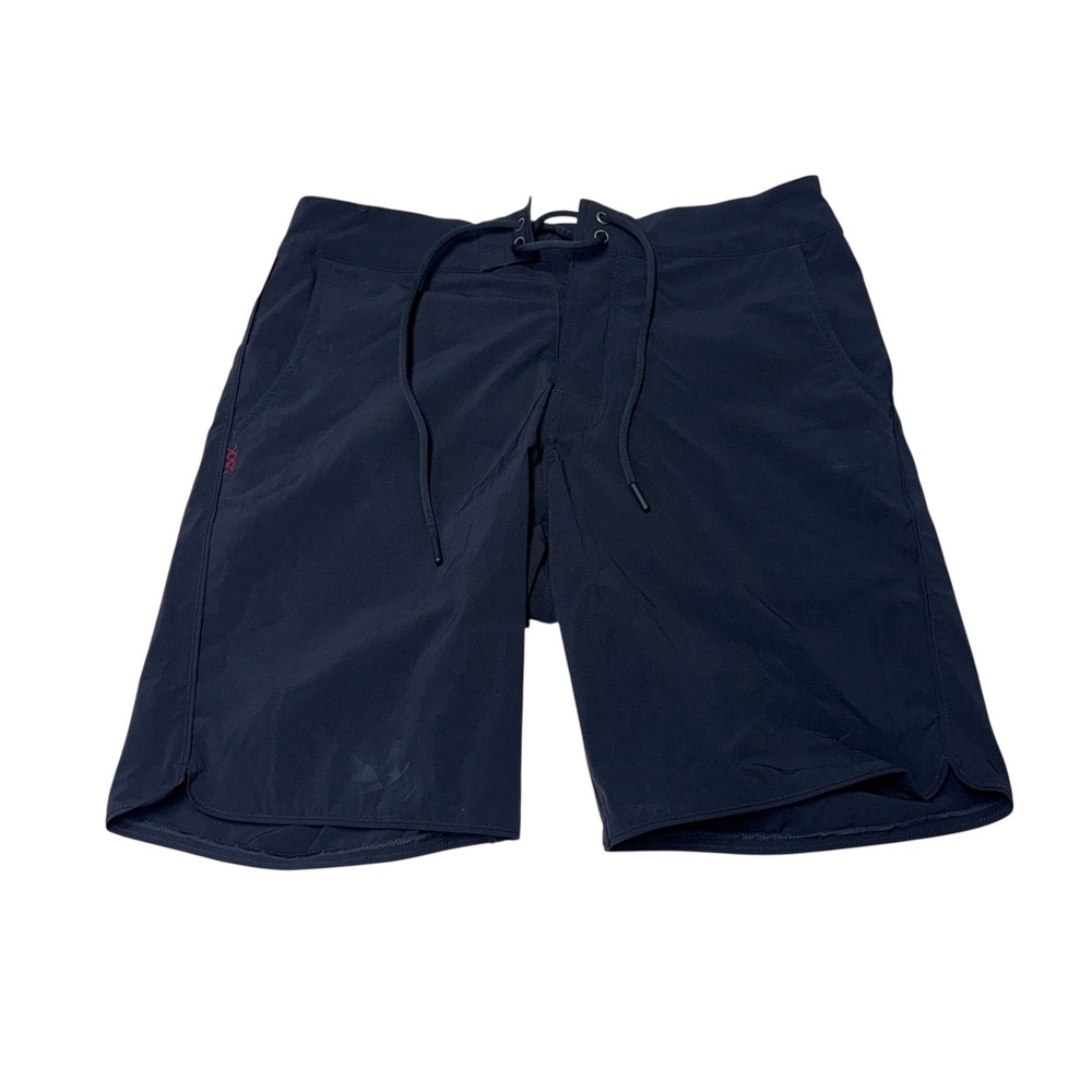 Rhone Mens Navy Blue Active Board Shorts Swim Trunks Size 30X9 TBS-181 SS18